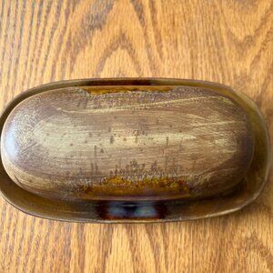 Vintage Sango Splash Ceramic Butter Dish